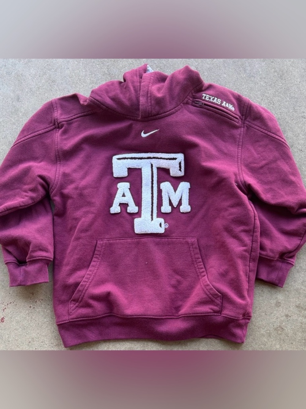 Nike Small Burgundy Texas A&M Hoodie